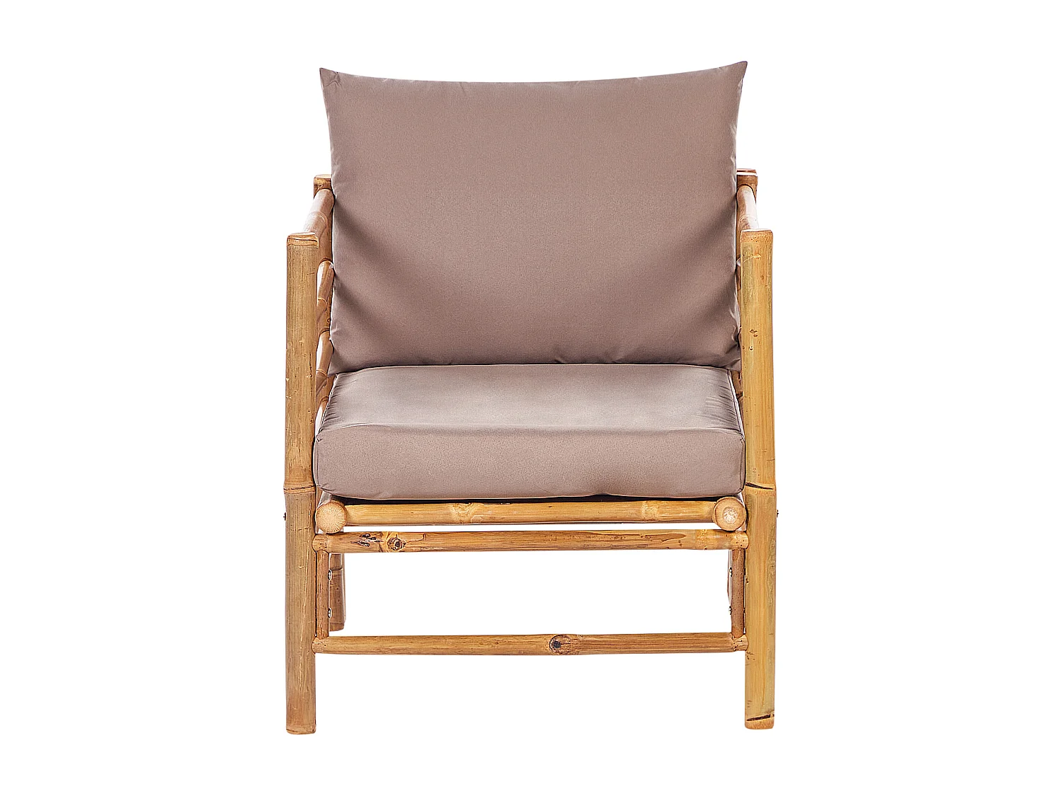 Fauteuil de jardin CERRETO Bambou Taupe