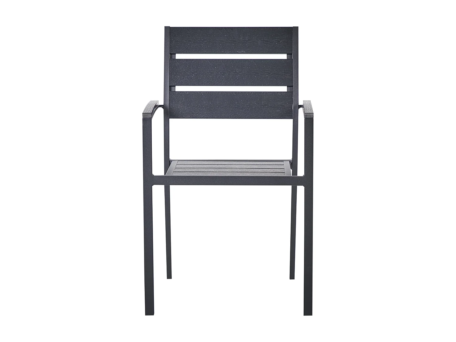 Set di 6 sedie da giardino VERNIO Nero