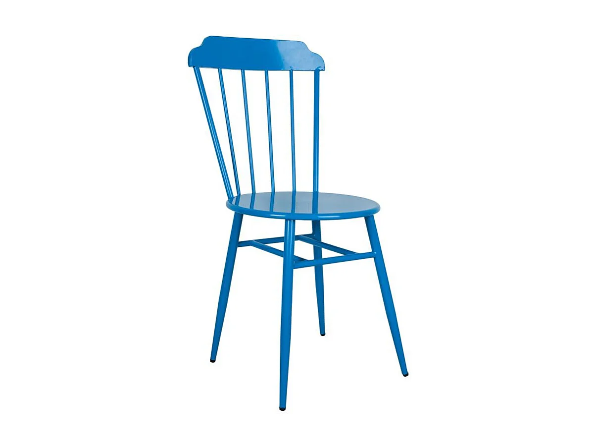 Chaise en métal laqué - Samos (Lot de 2)