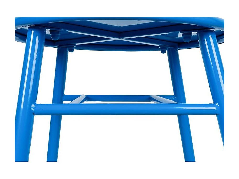 Chaise en métal laqué - Samos (Lot de 2)