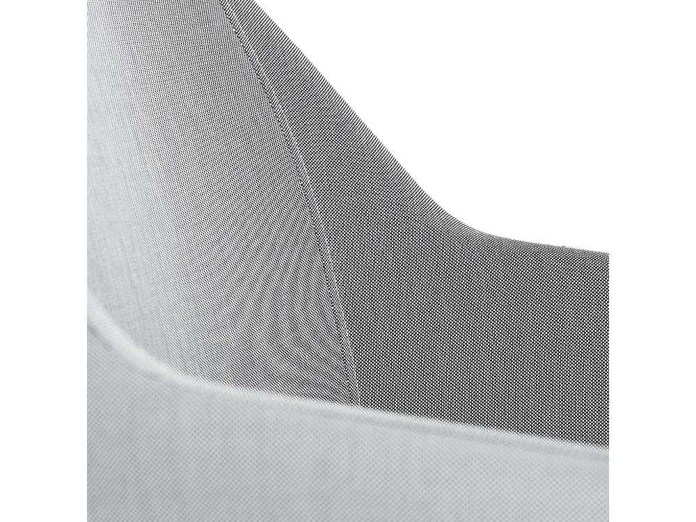 Fauteuil de jardin en aluminium et textilène (Lot de 2) Anthracite et gris perle