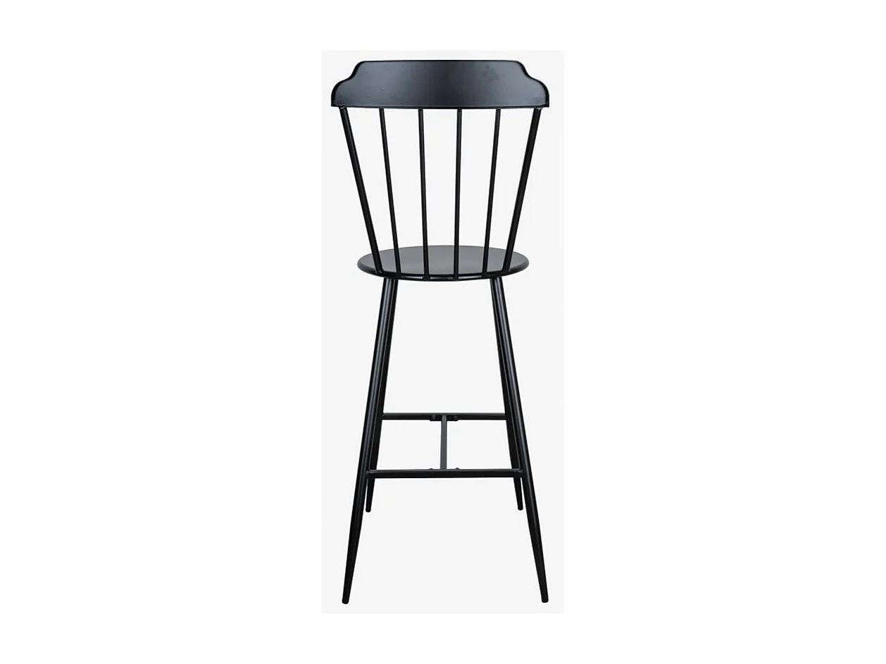 Chaise bar en métal laqué -Samos (Lot de 2)