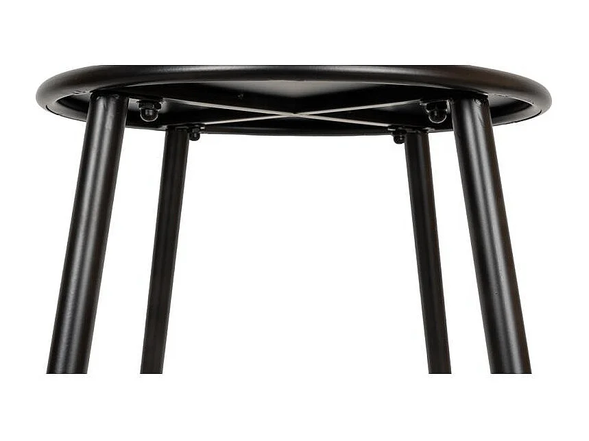 Chaise bar en métal laqué -Samos (Lot de 2)