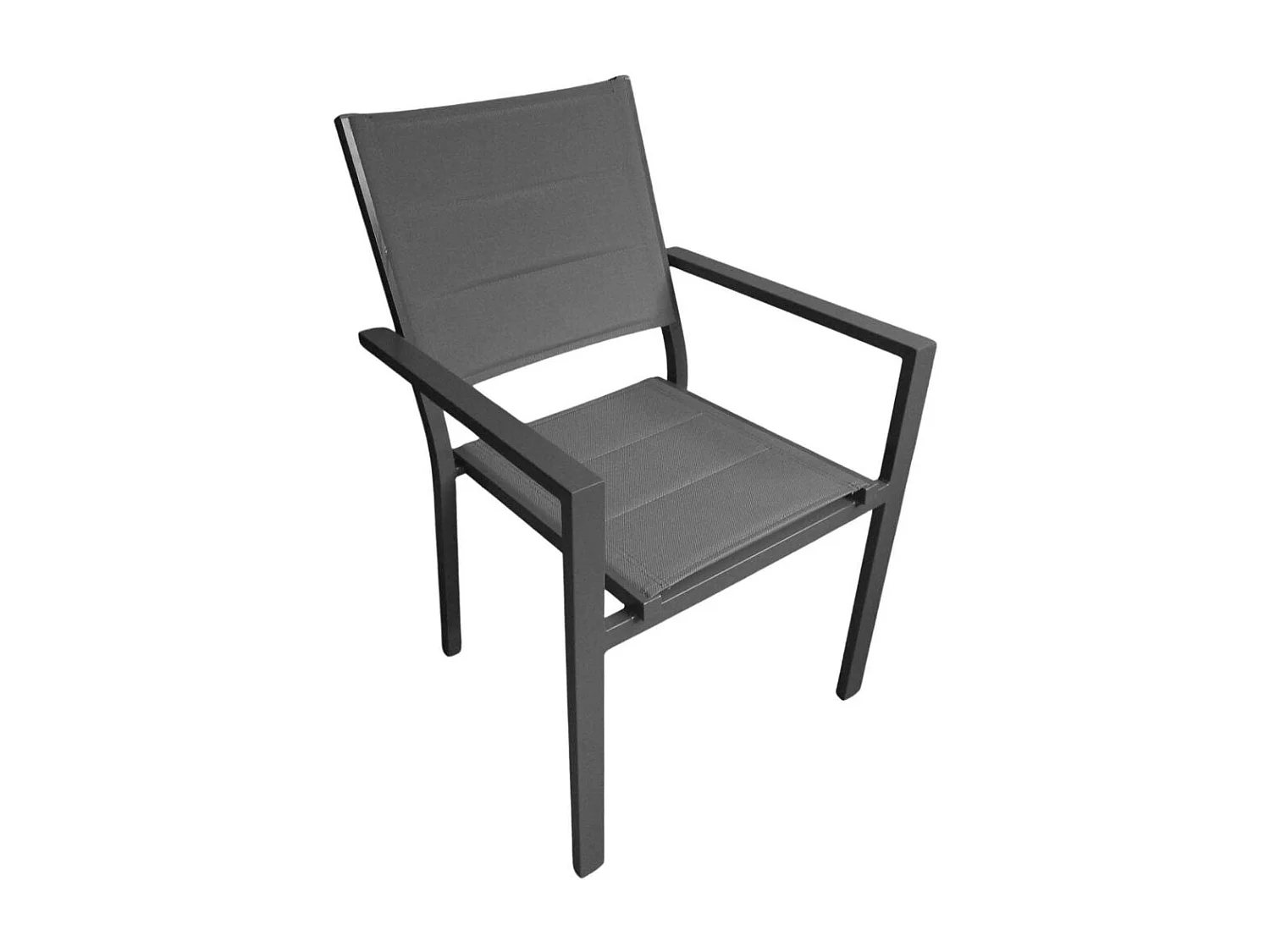 Fauteuil empilable en aluminium Ibiza