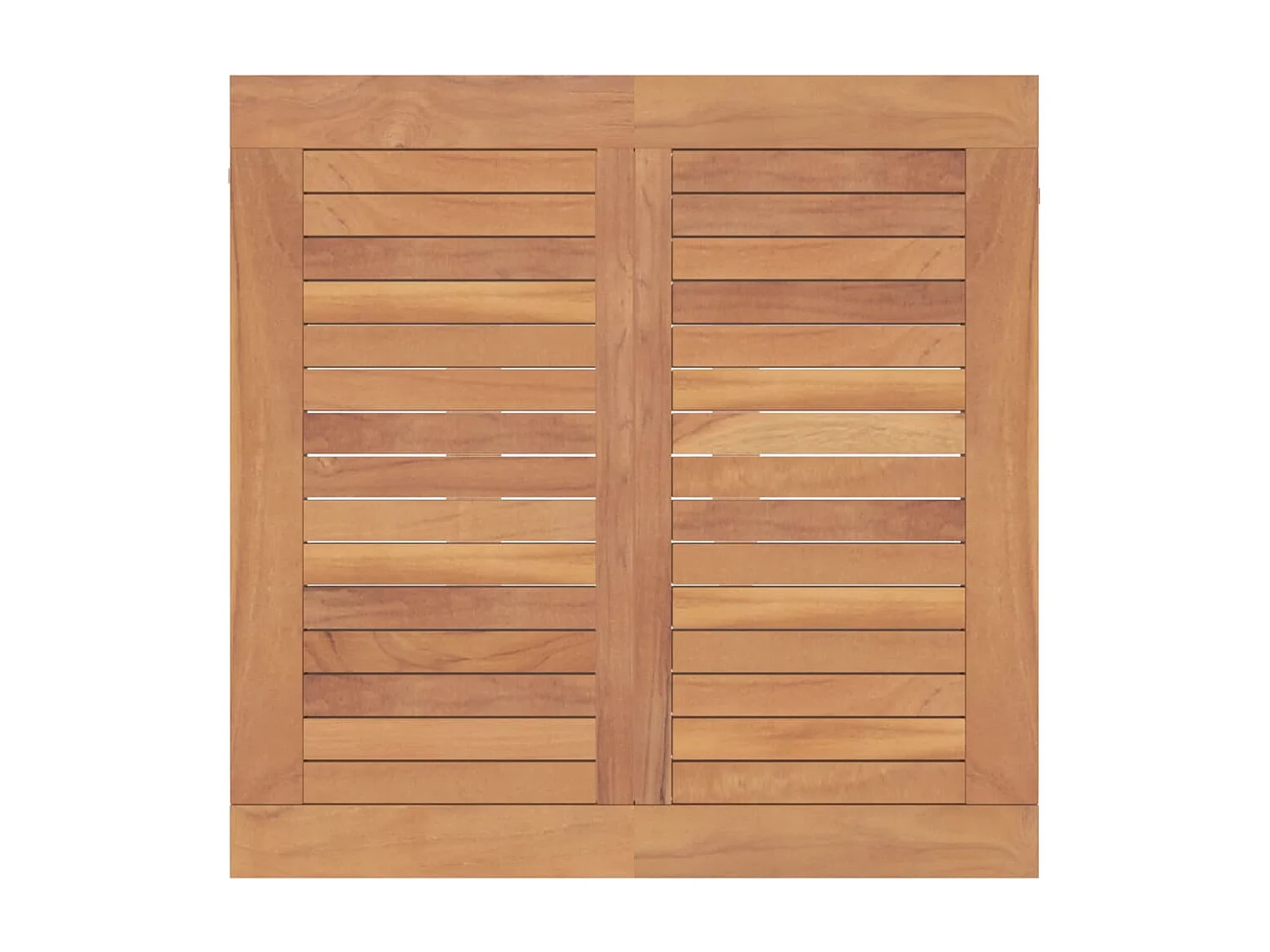 Ensemble à manger de jardin 5 pcs Bois de teck massif