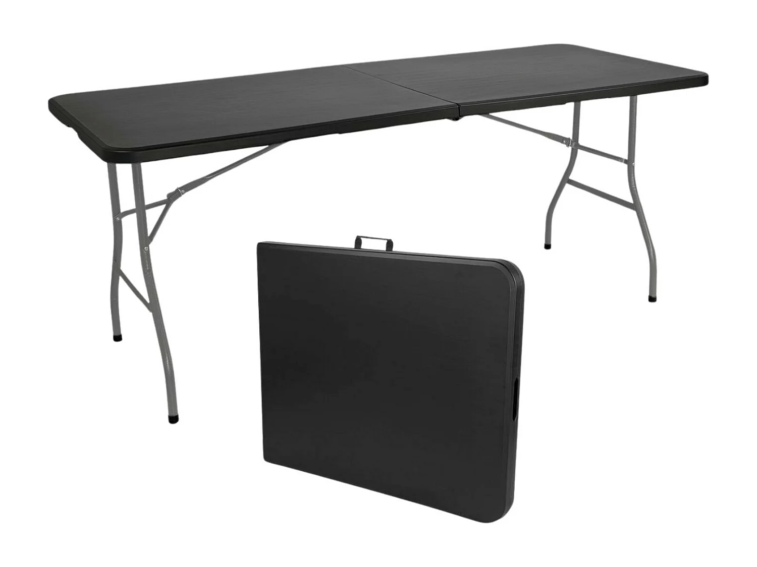 Set tavolo pieghevole con 2 panche 180cm Catering Thinia Home