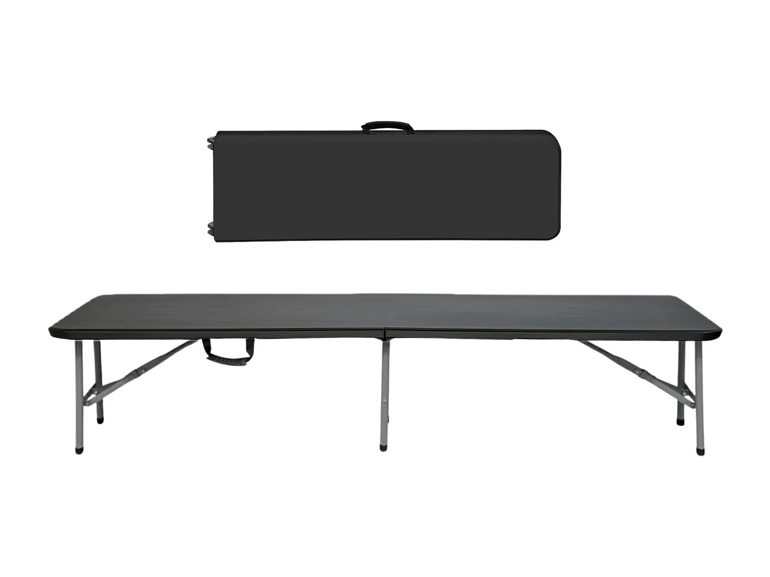 Set tavolo pieghevole con 2 panche 180cm Catering Thinia Home