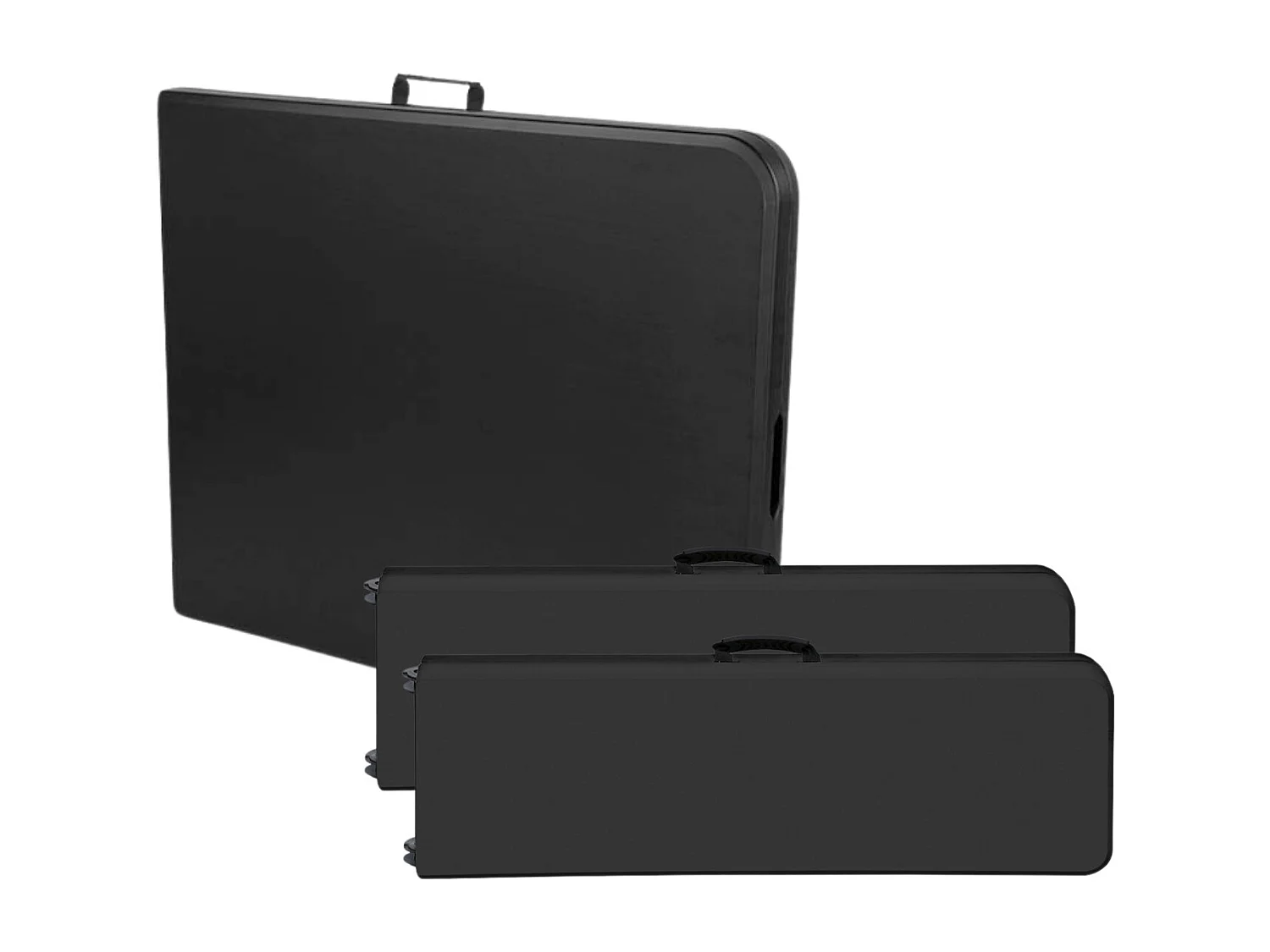 Set tavolo pieghevole con 2 panche 180cm Catering Thinia Home