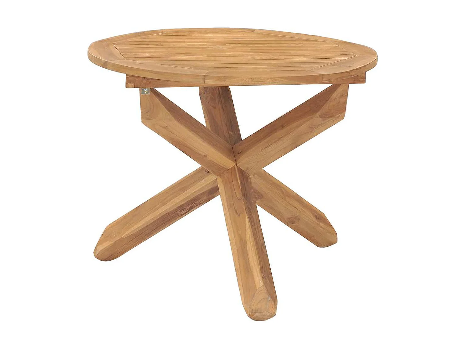 Ensemble à manger de jardin 5 pcs Bois de teck massif