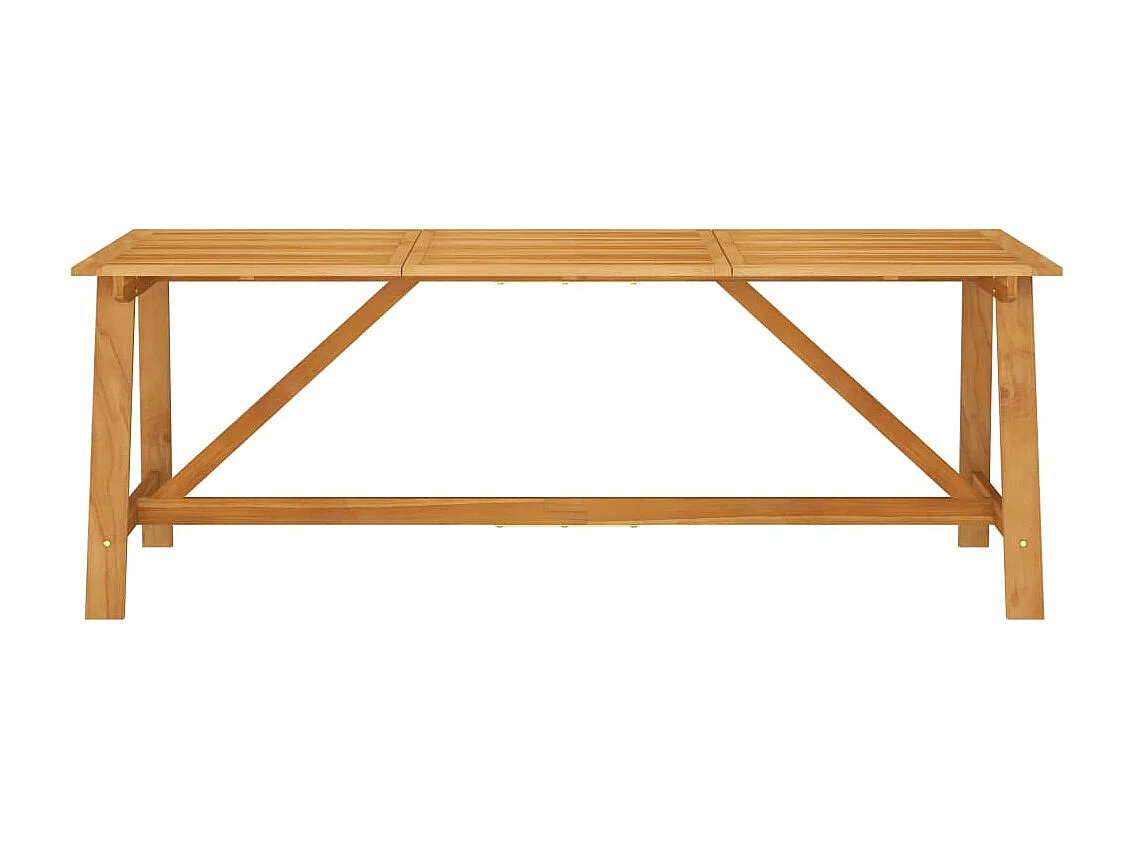 Set Mobili da Pranzo per Giardino 7 pz Marrone