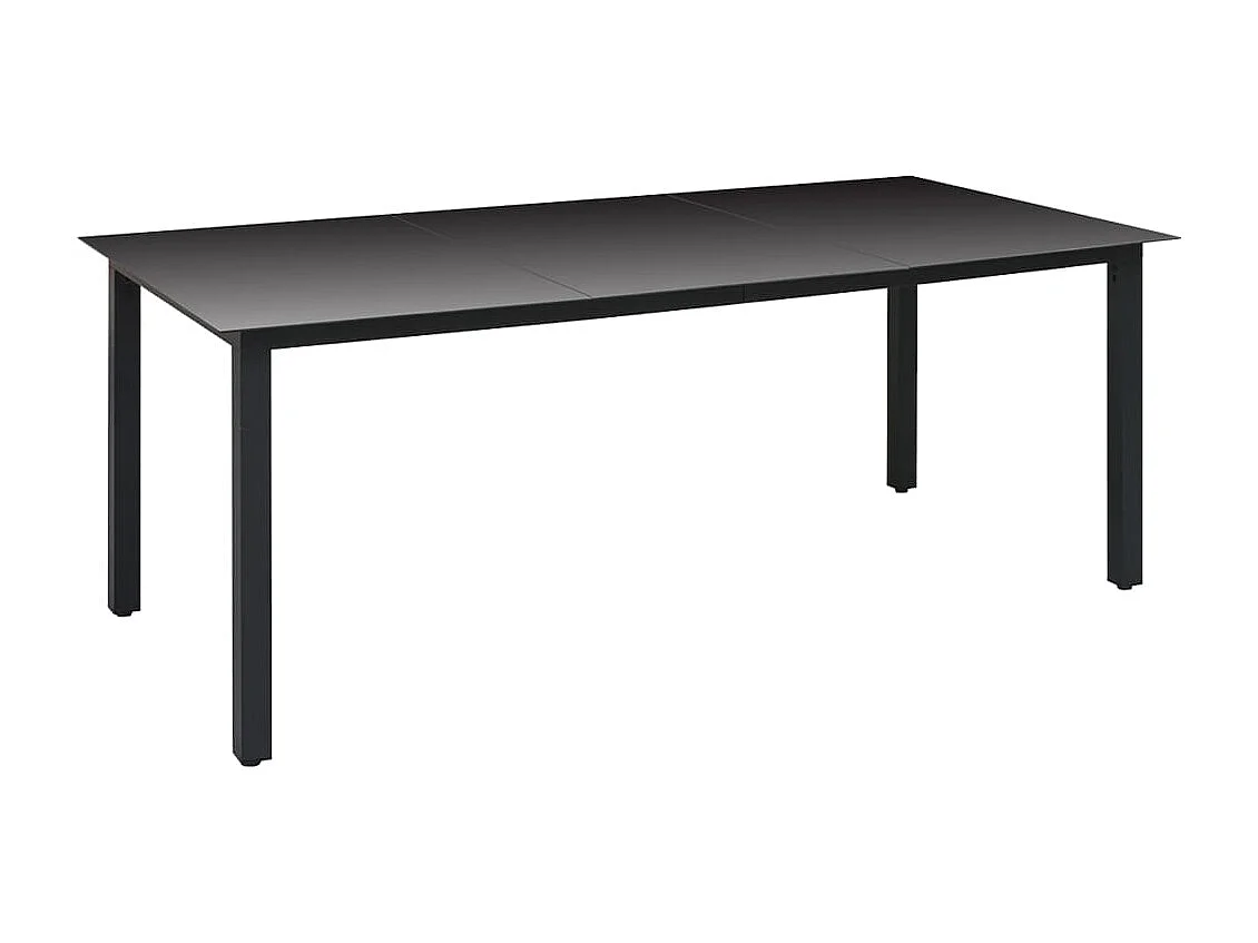 9-delige Tuinset zwart en bruin