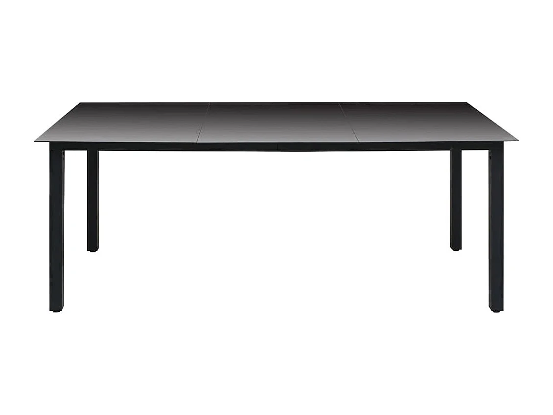 9-delige Tuinset zwart en bruin