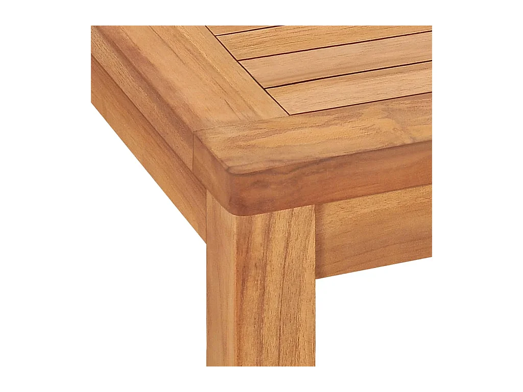 7-tlg. Garten-Essgruppe Massivholz Teak