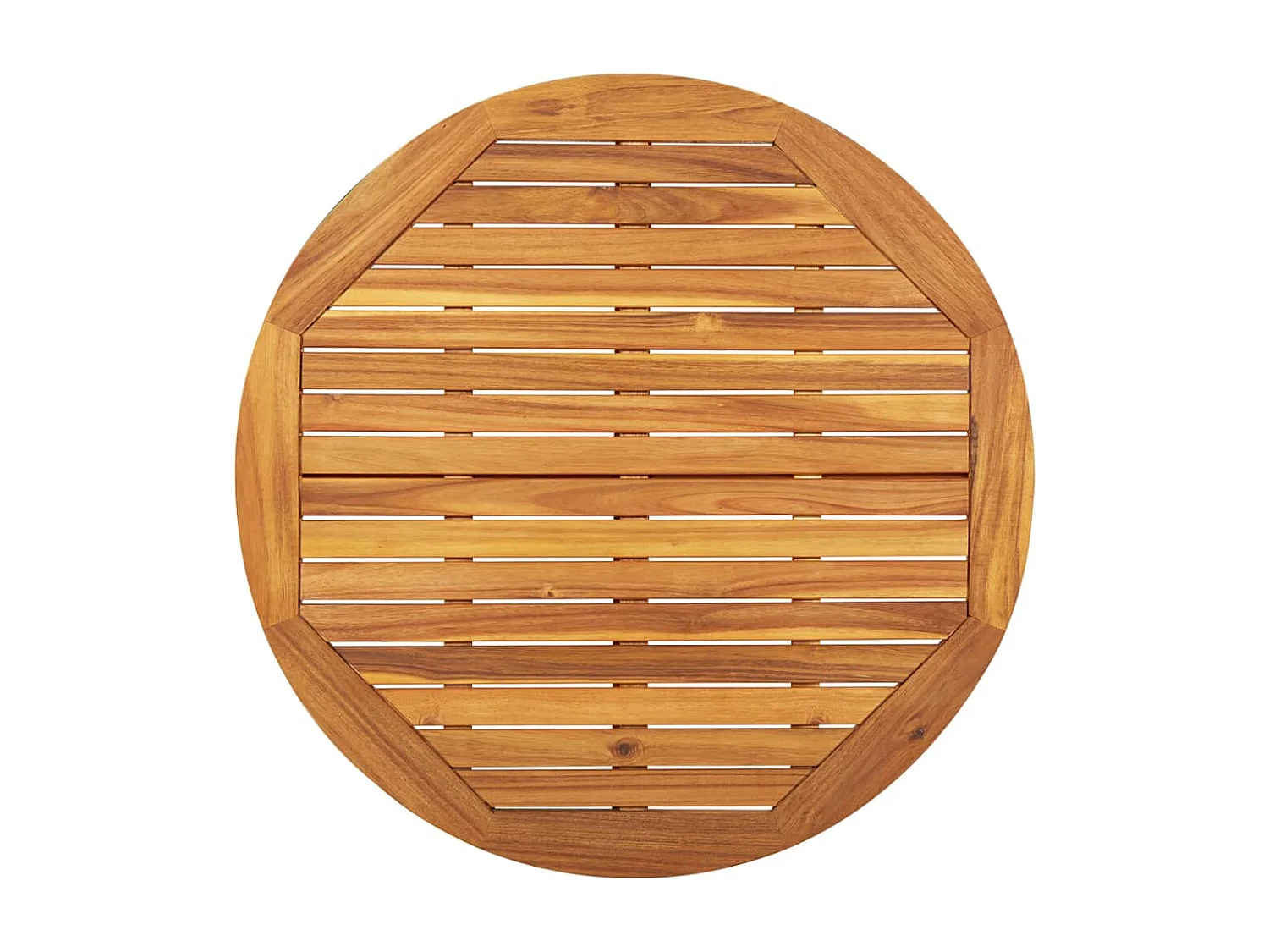 5 pcs conjunto de jantar para jardim madeira de acácia maciça