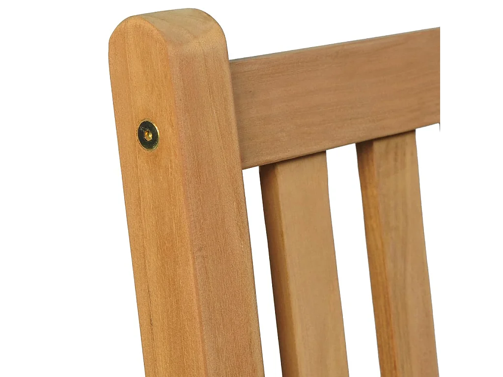 Ensemble à manger de jardin 5 pcs Bois de teck massif