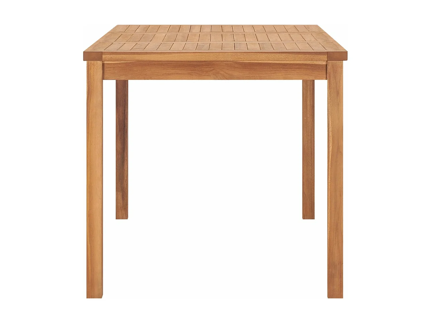 Ensemble à manger de jardin 5 pcs Bois de teck massif