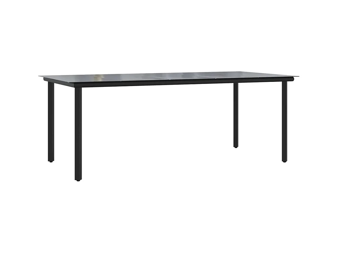 Set da Pranzo da Giardino 7 pz in Polyrattan