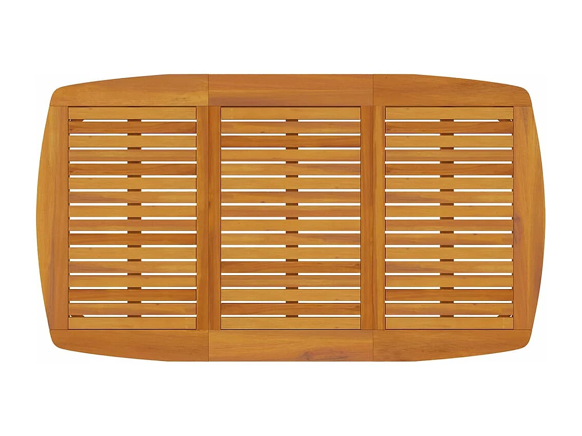 7-delige Tuinset massief acaciahout