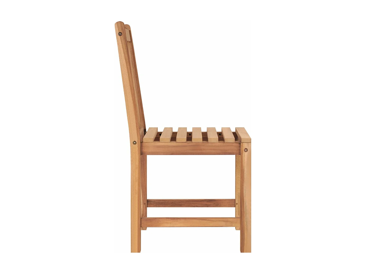 Ensemble de salle à manger de jardin 9 pièces 180 x 90 cm en bois de teck massif