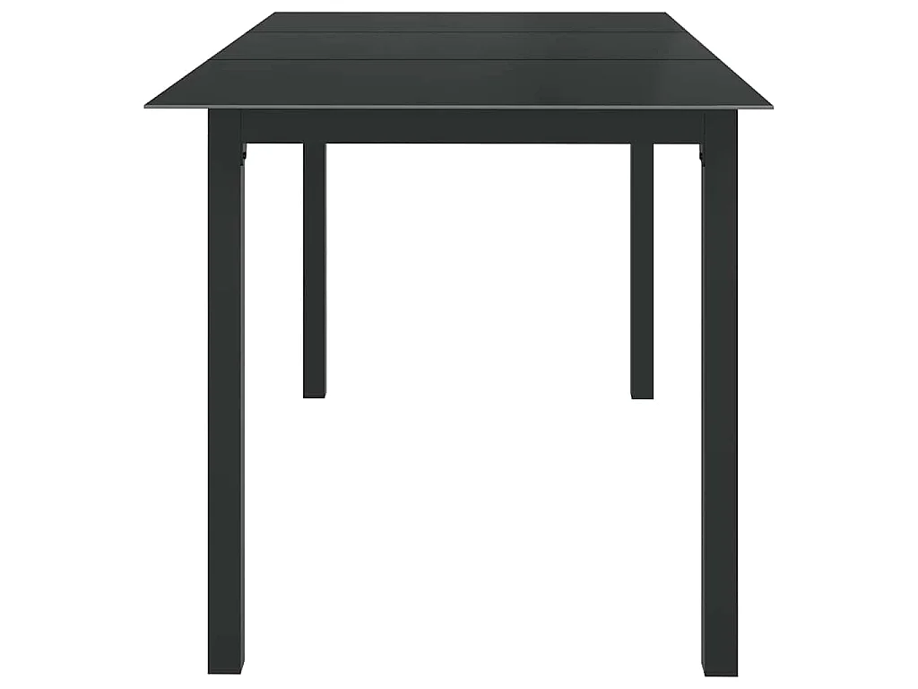 7-delige Tuinset aluminium antracietkleurig
