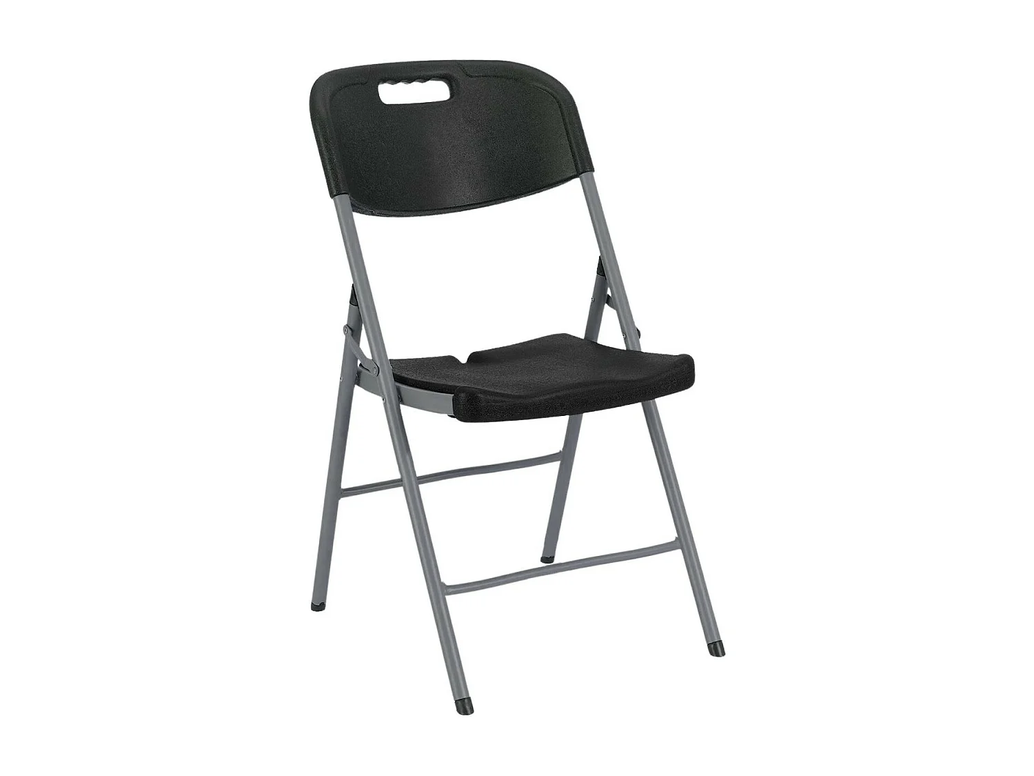 Set Tavolo pieghevole 180cm e 6 sedie con maniglia Catering Thinia Home