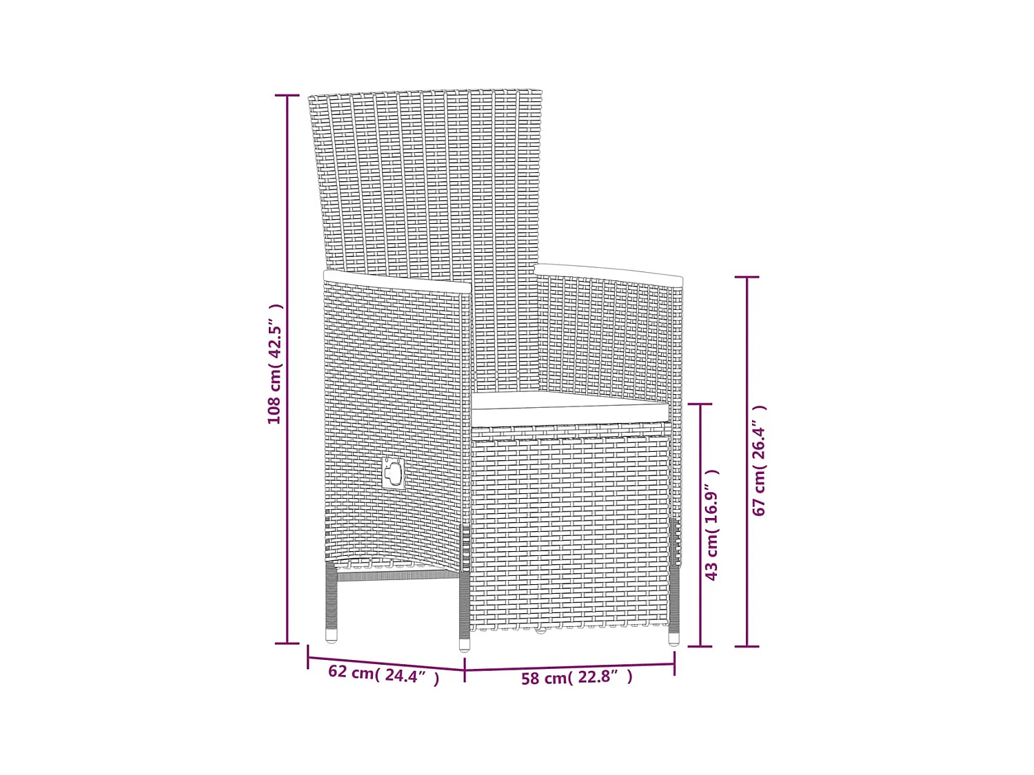 Ensemble à manger de jardin avec coussins 9 pcs Gris