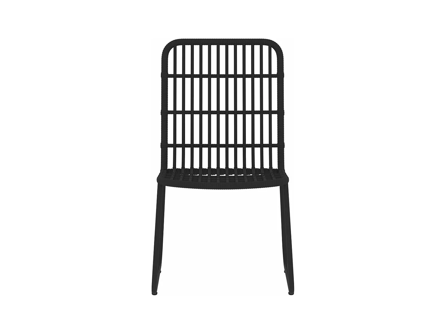 7-delige Tuinset zwart