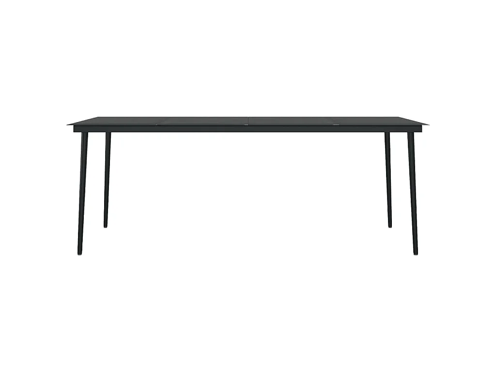 7-delige Tuinset zwart