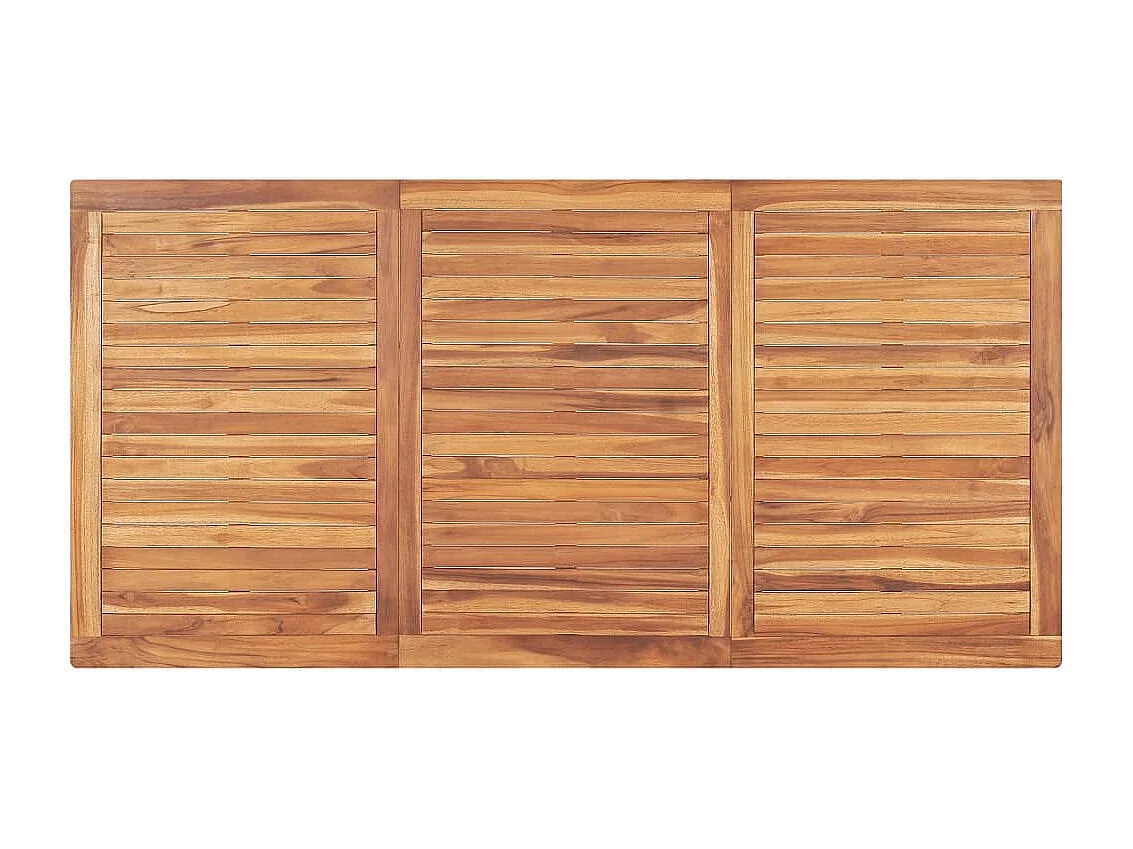 Ensemble à manger de jardin 4 pcs Bois de teck massif