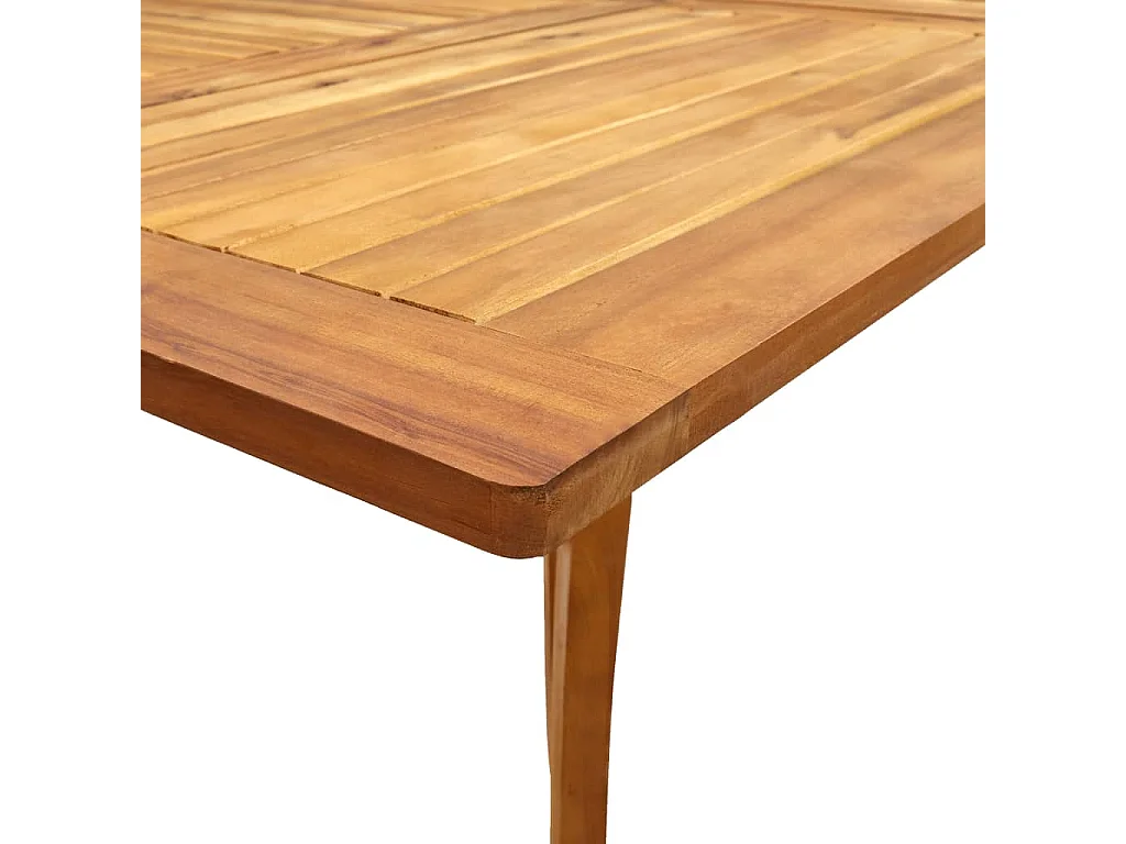 Set da Pranzo per Giardino 7 pz Grigio