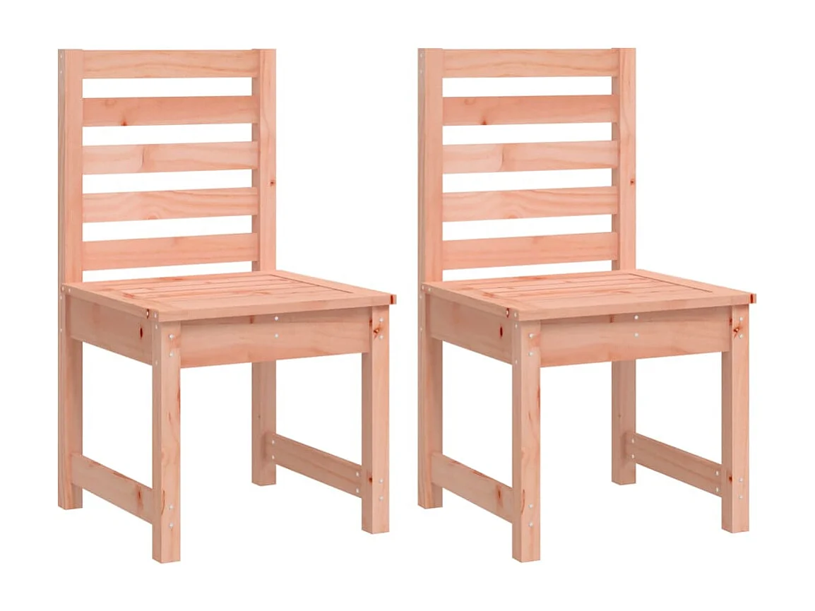 Juego de comedor para jardín 4 pzas madera maciza abeto Douglas