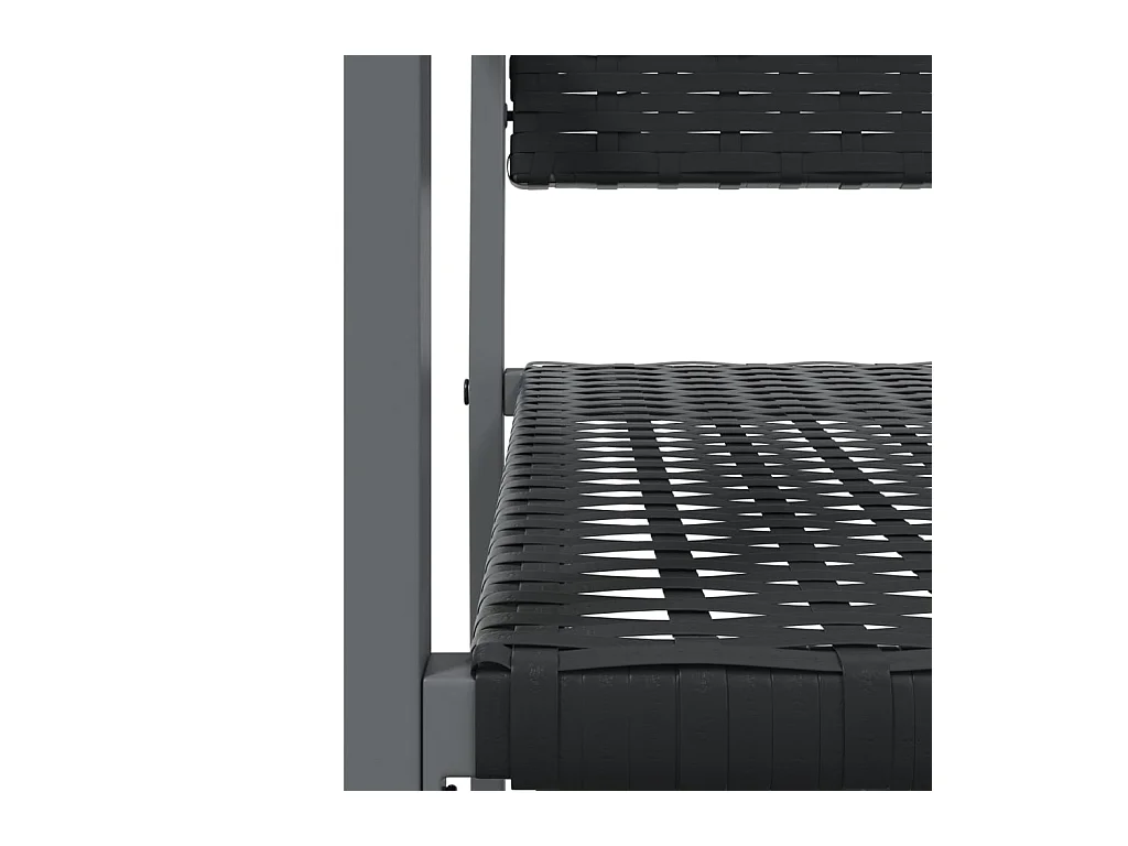 7-delige Tuinset poly rattan en staal