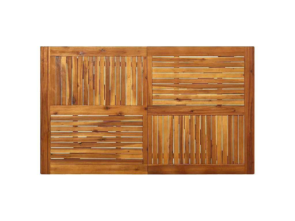 Ensemble à manger de jardin 5 pcs Noir