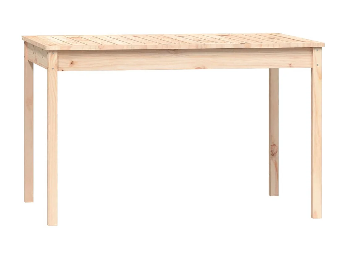 Ensemble à manger de jardin 4 pcs bois massif de pin