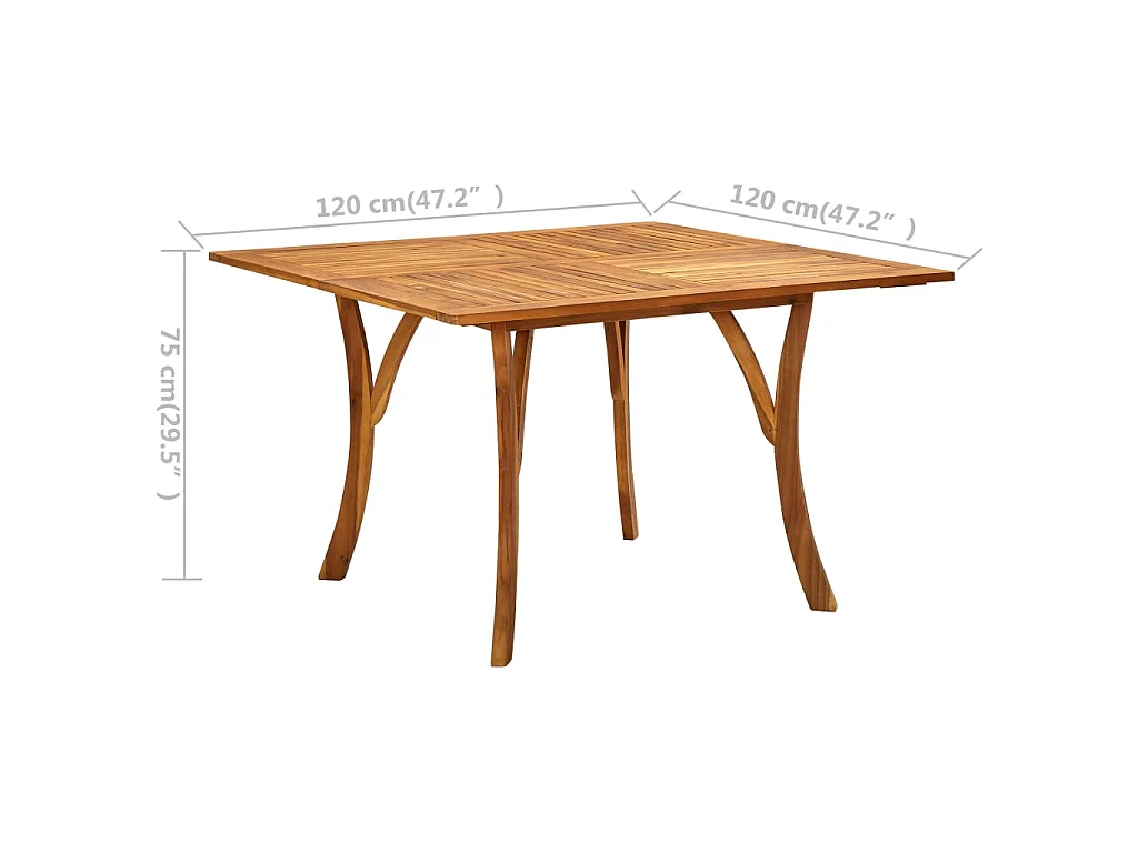Set Mobili da Pranzo per Giardino 5 pz Grigio