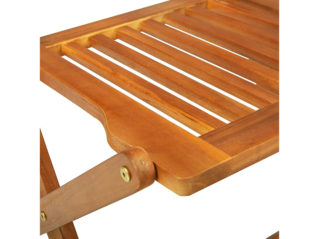 Set da Pranzo da Giardino 11 pz 220x90x75 cm Massello di Acacia