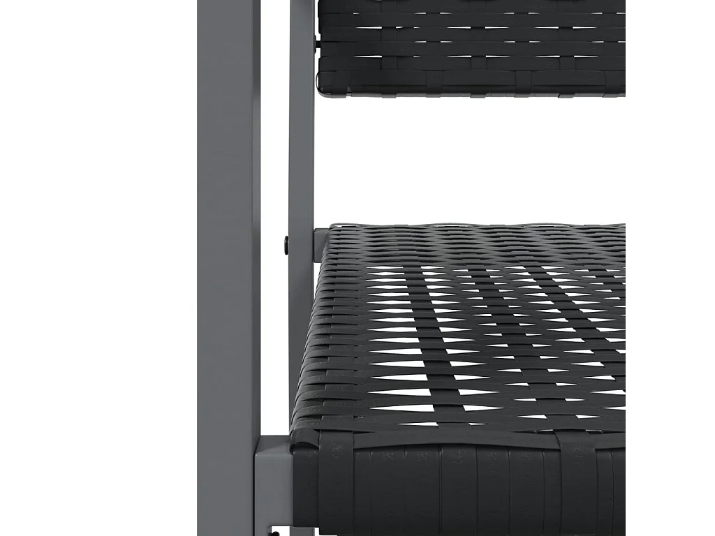 7-delige Tuinset poly rattan en staal