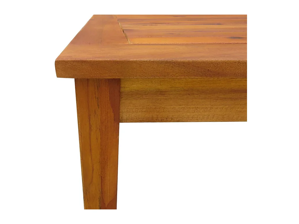 Set da Pranzo da Giardino 7 pz in Legno Massello di Acacia