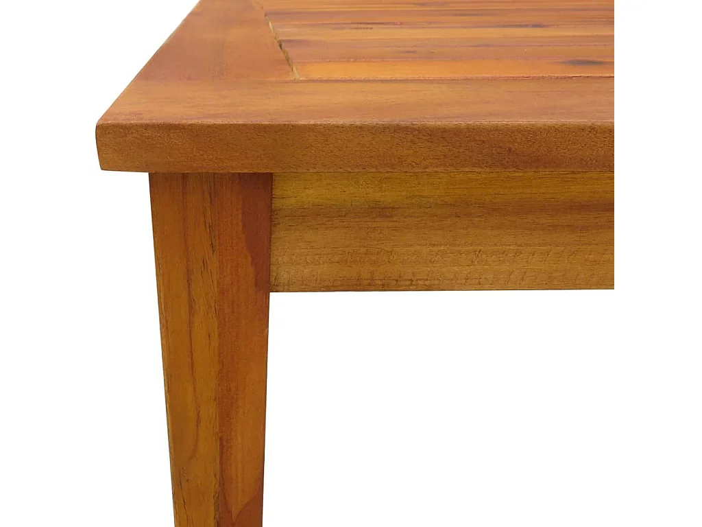 Ensemble à manger d'extérieur 7 pcs Bois d'acacia solide