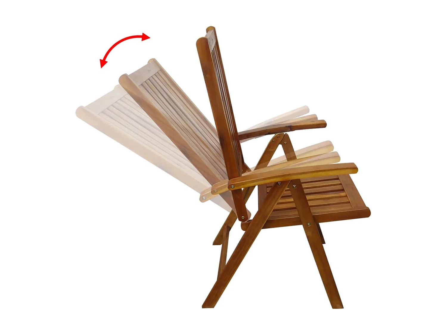 Ensemble à manger d'extérieur 7 pcs Bois d'acacia solide