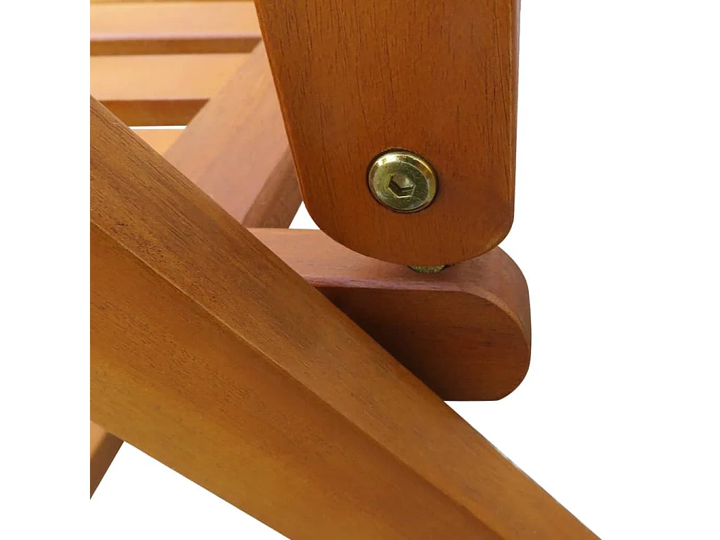 Ensemble à manger d'extérieur 7 pcs Bois d'acacia solide