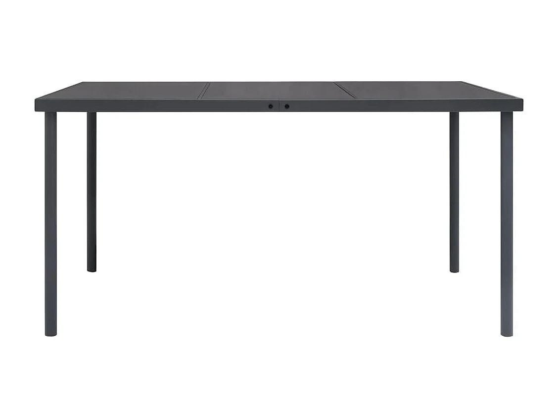 7 pcs conjunto de jantar para exterior aço