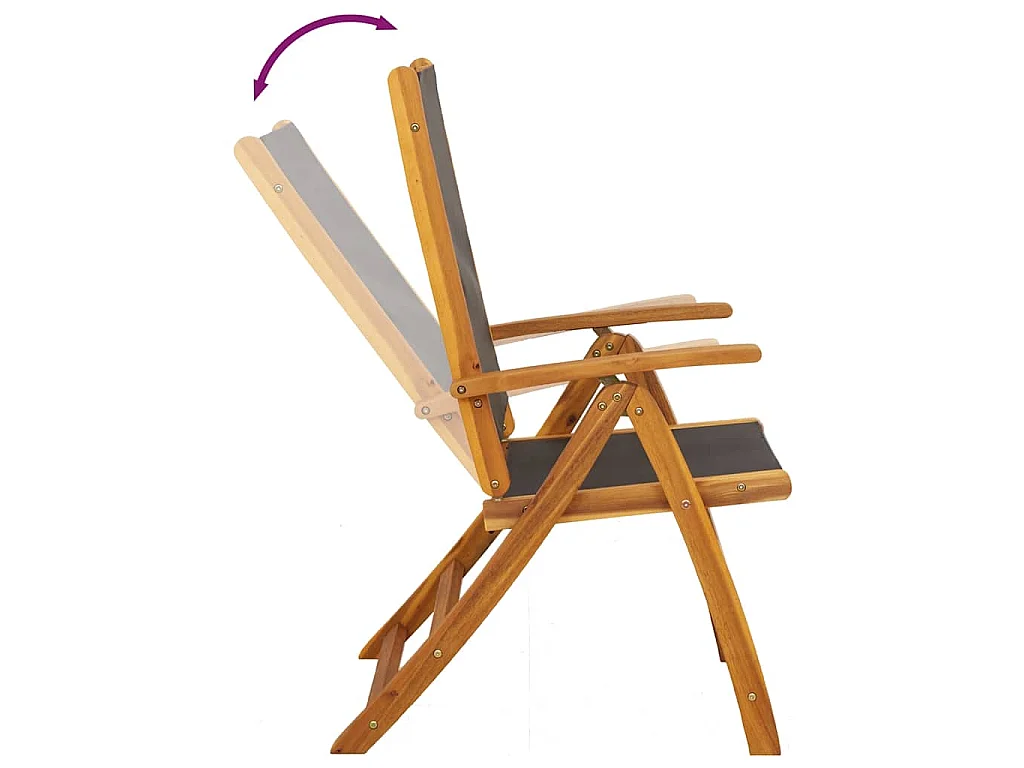 Ensemble à manger d'extérieur 7 pcs Bois d'acacia solide