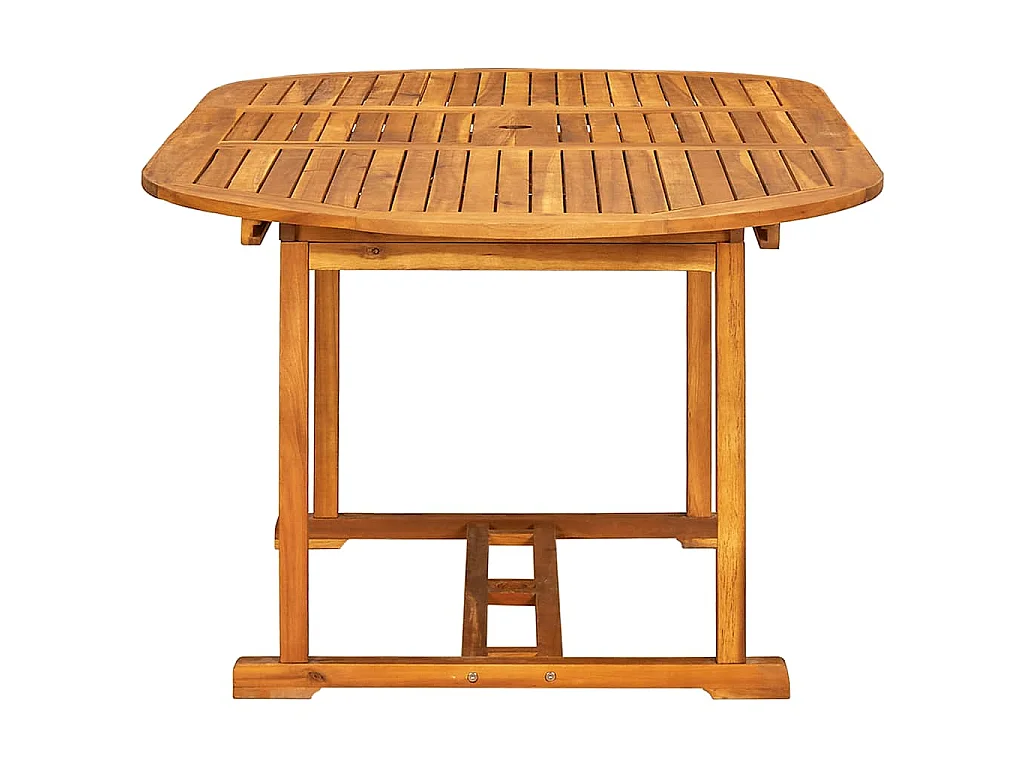 Ensemble à manger d'extérieur 7 pcs Bois d'acacia solide