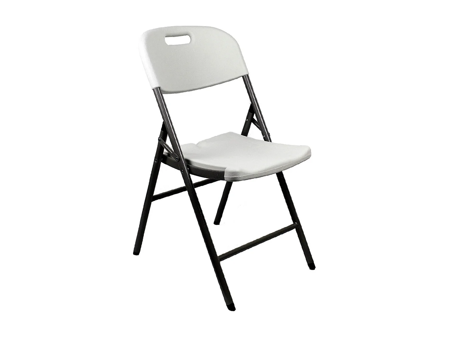 Set Tavolo pieghevole 180cm e 6 sedie con maniglia Catering Thinia Home