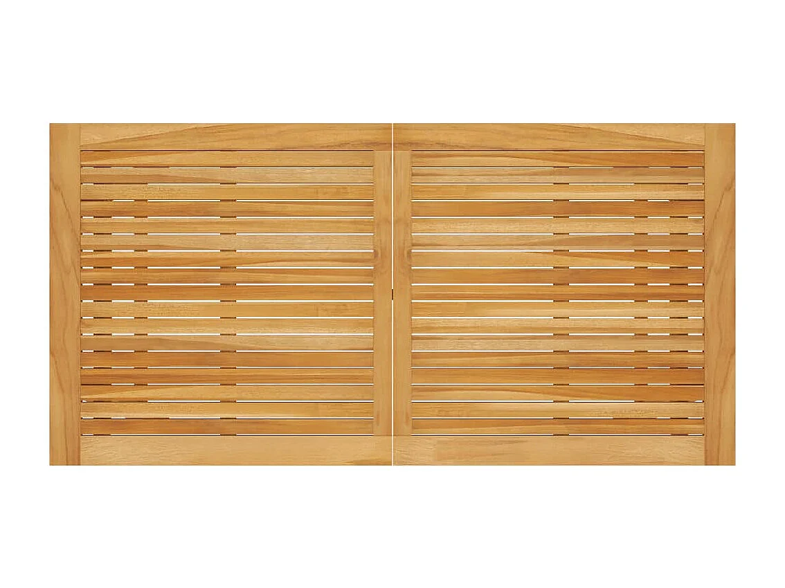 Ensemble à manger de jardin 5 pcs Beige