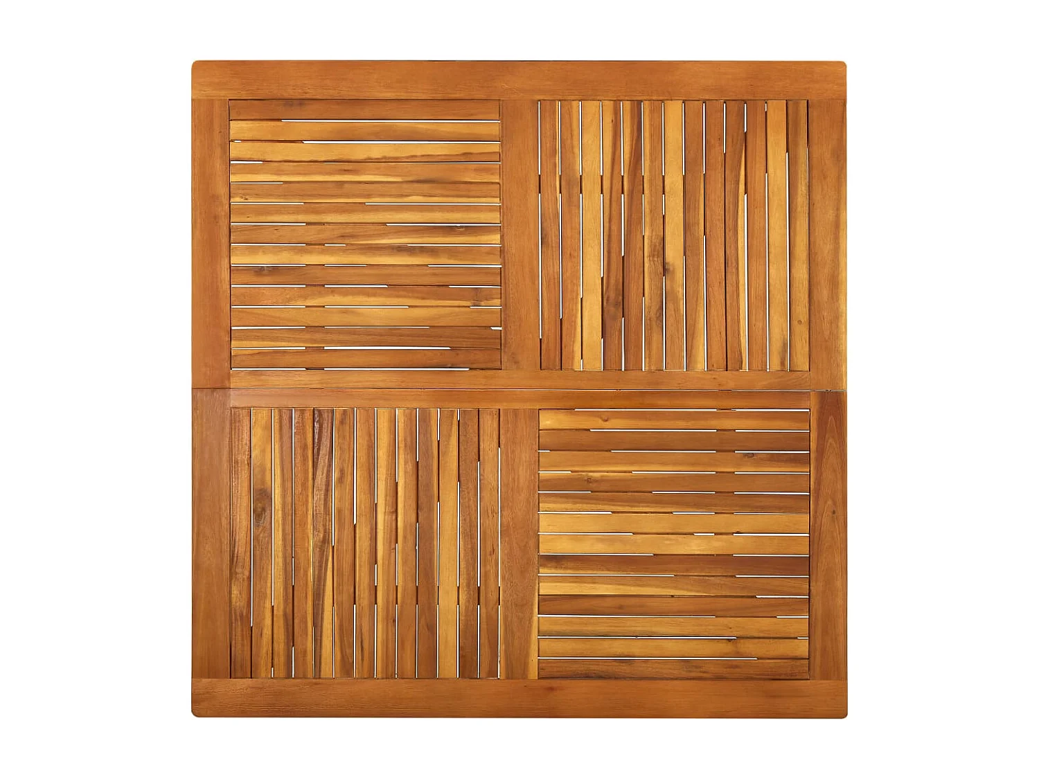 Ensemble de salle à manger de jardin 5 pcs Noir