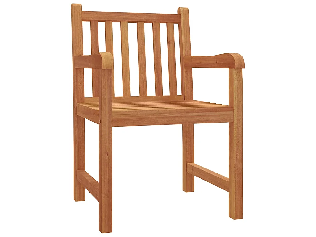 Ensemble à manger de jardin 5pcs Bois de teck massif