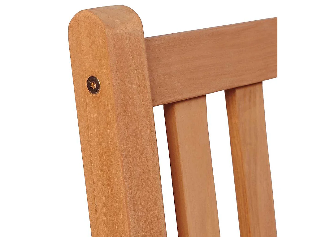 Ensemble à manger de jardin 5pcs Bois de teck massif
