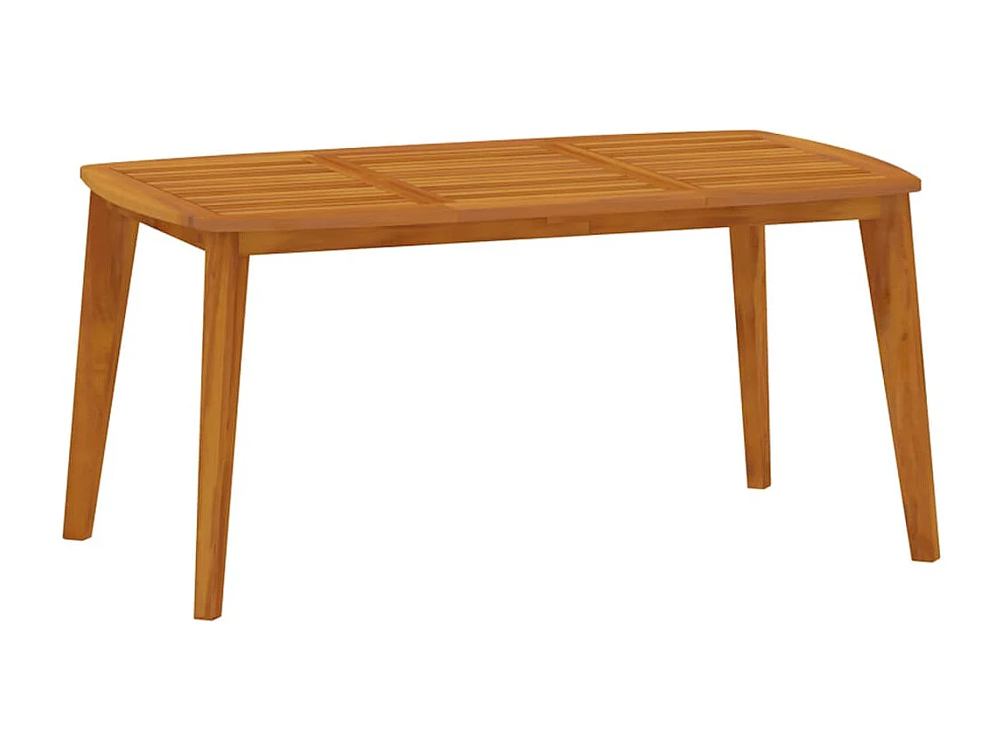 Ensemble à manger de jardin 5 pcs Bois d'acacia solide